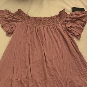 American eagle off the shoulder top